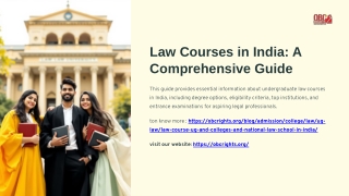 Law Course UG and Colleges and National Law School in India