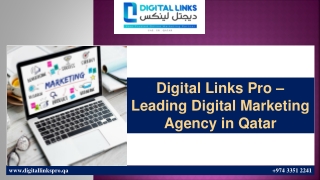 Digital Links Pro – Leading Digital Marketing Agency in Qatar