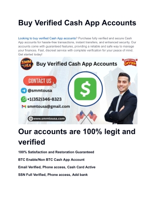 Best 3 Sites to Buy Verified Cash App Accounts in This Year pdf