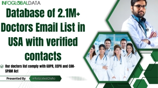 Who Can Benefit From Our Doctors Email List ?