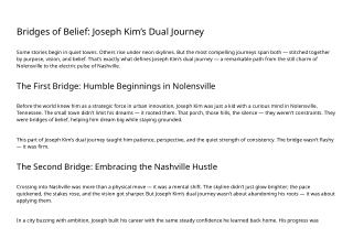 Joseph Kim Nolensville Tennessee and Joseph Kim Nashville Tennessee