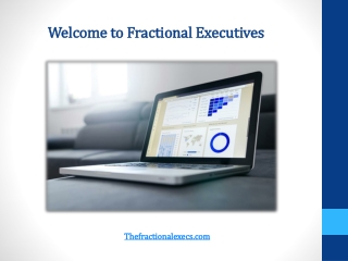 Welcome to Fractional Executives