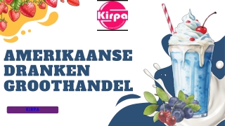 Amerikaanse Dranken groothandel