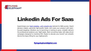 Boost Your SaaS Growth with High-Impact LinkedIn Ads