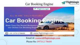 Car Booking Engine