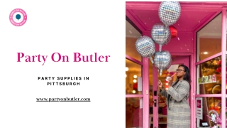 Helium Balloons in Pittsburgh for Birthdays and Beyond | Party On Butler