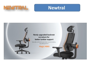 Why the Newtral Magic H003 is the Best Home Office Ergonomic Chair
