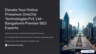 Elevate-Your-Online-Presence-OneCity-Technologies-Pvt-Ltd-Bangalores-Premier-SEO-Experts