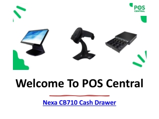 Reimagine Retail with Nexa CB710 Cash Drawer