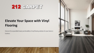 Vinyl Tile Flooring Installation Experts in New York