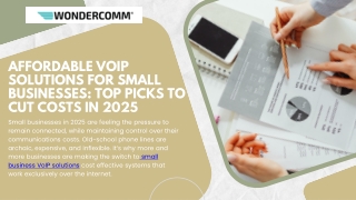 Affordable VoIP Solutions for Small Businesses Top Picks to Cut Costs in 2025