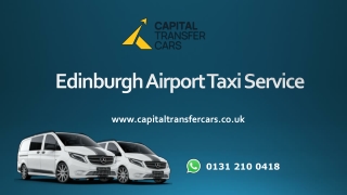 Edinburgh Airport Taxi Service