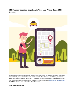 IMEI Number Location Map Locate Your Lost Phone Using IMEI Tracking