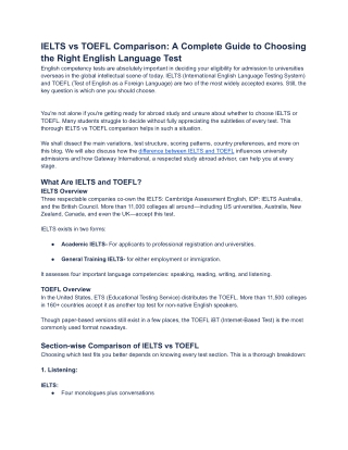 IELTS vs TOEFL Comparison_ A Complete Guide to Choosing the Right English Language Test