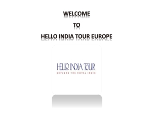 Hello India Tour Europe
