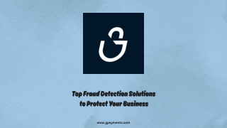 Top Fraud Detection Solutions to Protect Your Business