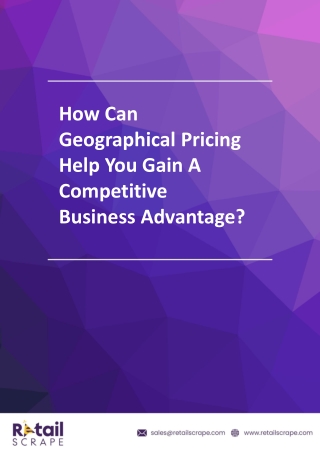 Geographical Pricing Unlocks Business Growth