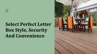 Letter Box Melbourne