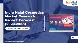 India Halal Cosmetics Market Trends and Forecast Report 2028