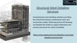 Structural Steel Detailing