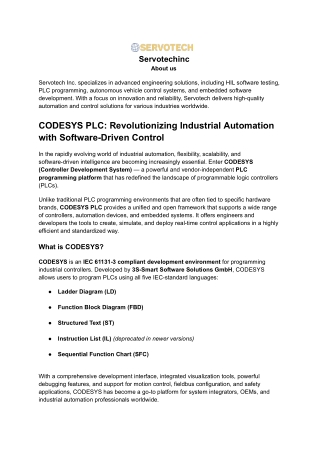 CODESYS PLC