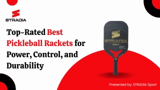 Top-Rated Best Pickleball Rackets for Power, Control, and Durability