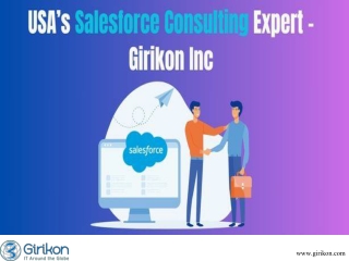 USA’s Salesforce Consulting Expert – Girikon Inc