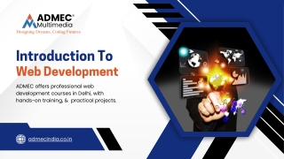 Introduction to web development