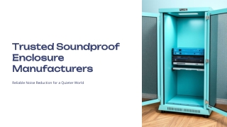 Trusted-Soundproof-Enclosure-Manufacturers
