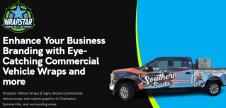 Custom Full Vehicle Wrap in Summerville, SC