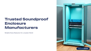 Trusted-Soundproof-Enclosure-Manufacturers