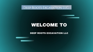 Deeproots-excavation-Expert Excavation Construction Services in Ohio
