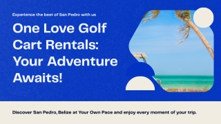 Onelovegolfcartsbelize.com