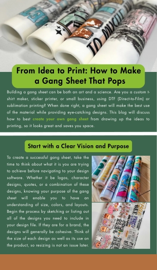From Idea to Print How to Make a Gang Sheet That Pops