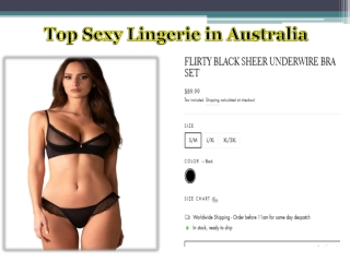 Top Sexy Lingerie in Australia