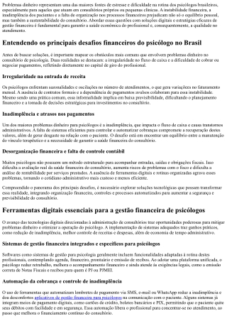 Dinheiro rápido para psicólogos: como aplicativos podem revolucionar sua renda