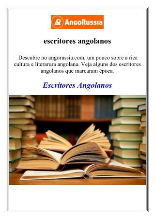 escritores angolanos