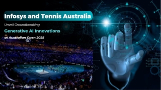 Infosys and Tennis Australia Unveil Groundbreaking Generative AI Innovations at Australian Open 2025