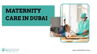 maternity care in dubai PDF