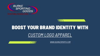 Boost Your Brand Identity with Custom Logo Apparel