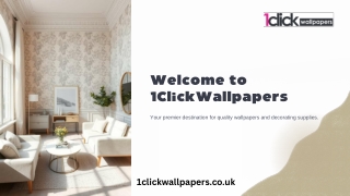 Discover Stylish Designs at the Leading UK Wallpaper Store – 1ClickWallpapers