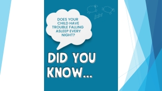 Iron Deficiency and Restless Legs Syndrome in Children A Hidden Cause of Bedtime Struggles