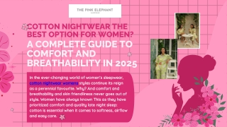 Cotton Nightwear the Best Option for Women A Complete Guide to Comfort and Breathability in 2025
