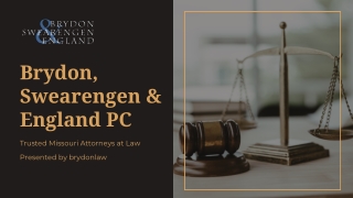 Brydon, Swearengen & England PC