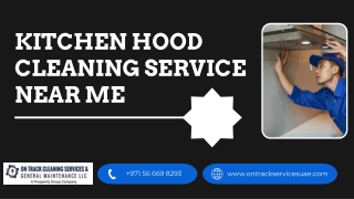 kitchen hood cleaning service near me