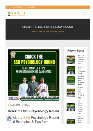 Best NDA coaching  in Alambagh