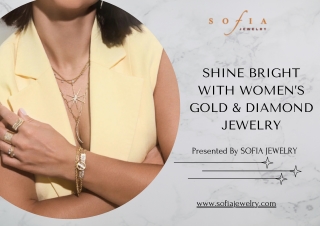 Shine Bright with Sofia Jewelry Gold & Diamond Pieces That Celebrate You