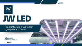 The Bright Future of LED Indoor Lighting Made in Canada