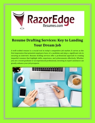Resume Drafting Services Key to Landing Your Dream Job