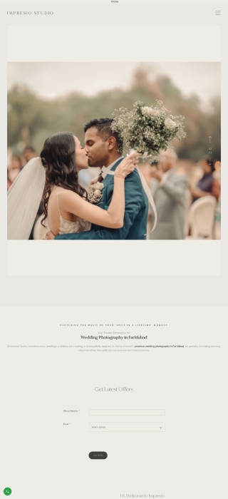 Faridabad Brides & Grooms Trust Impresio Studio for Their Big Day